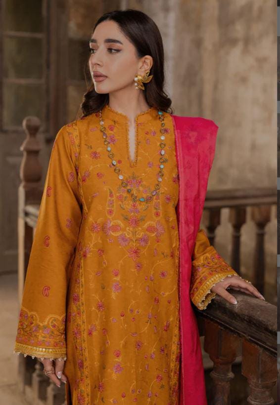 Eid Dress For Womens - Pakistani Embroidered Lawn Ramadan Partywear Festival Suits Salwar Kameez Suit In Large Size By Rajbari