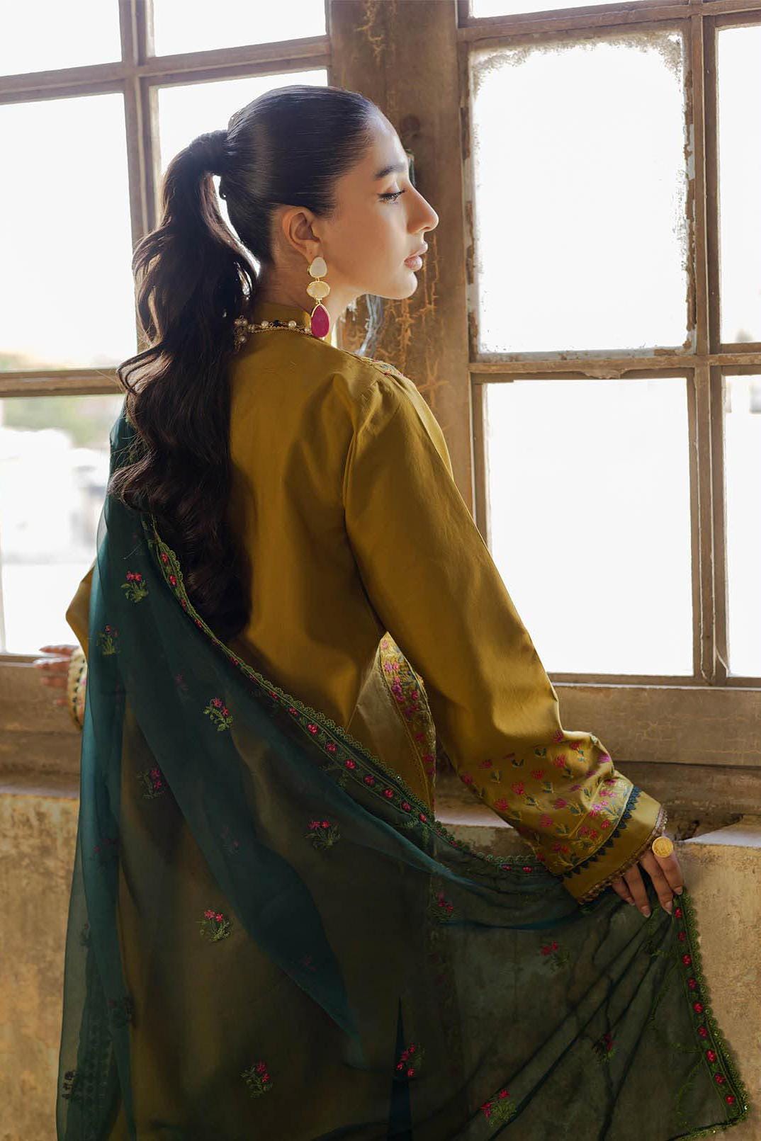 Eid Dress For Womens - Pakistani Embroidered Lawn Ramadan Partywear Festival Suits Salwar Kameez Suit In Large Size By Rajbari