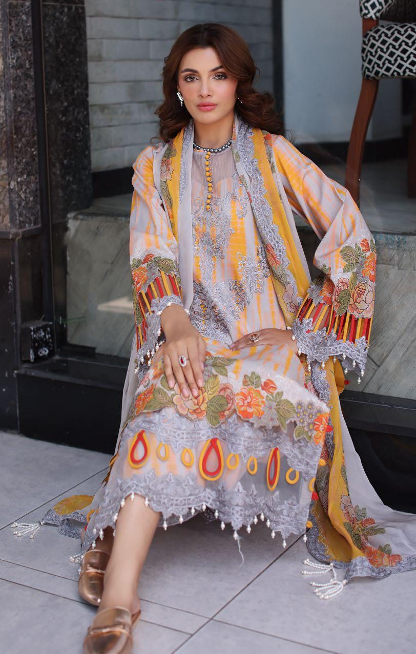 Eid Dress For Womens - Pakistani Embroidered Ramadan Partywear Festival Suits