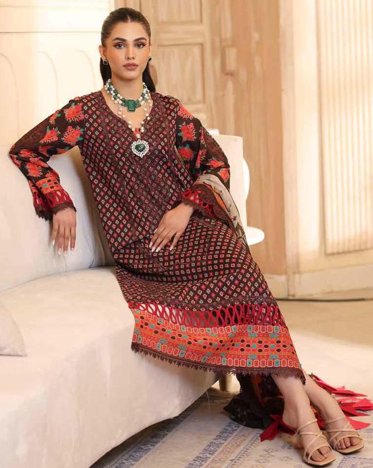 Eid Dress For Womens - Pakistani Embroidered Ramadan Partywear Festival Suits