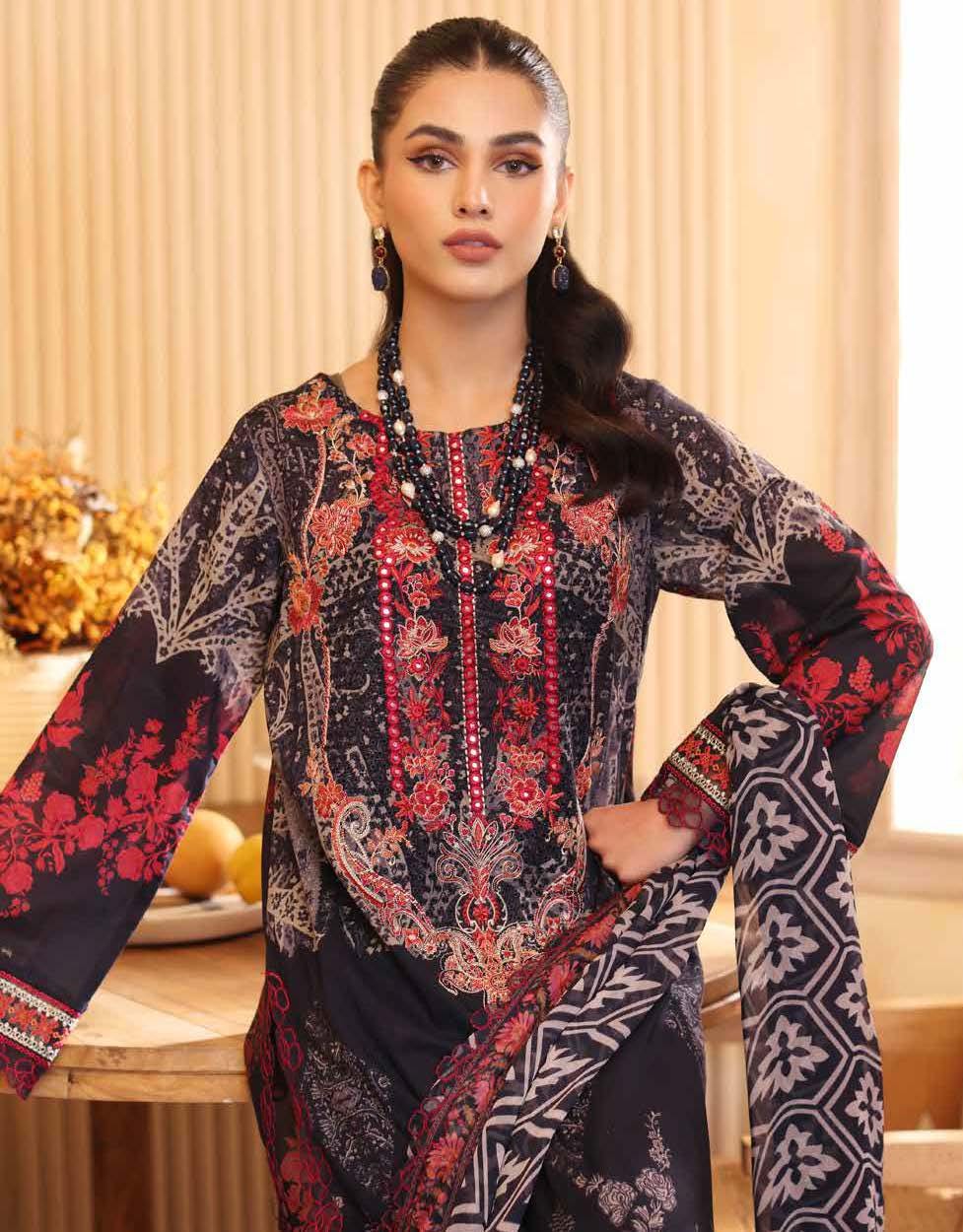 Eid Dress For Womens - Pakistani Embroidered Ramadan Partywear Festival Suits