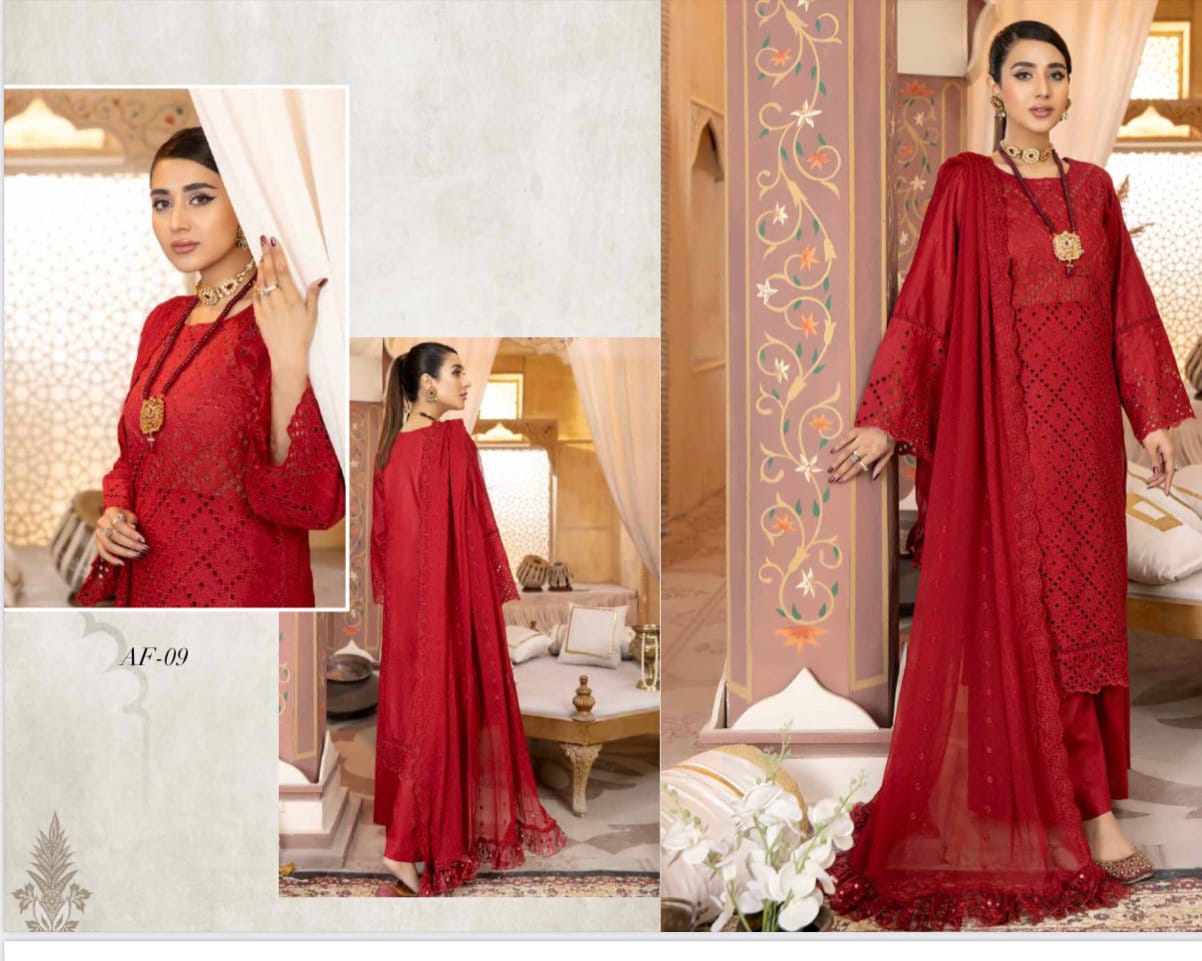 Eid Unstitched Chikankari Eid Partywear Dress Pakistani Branded Salwar Kameez Suit for Wedding Partywear Eid Ramadan Special Day with Lining