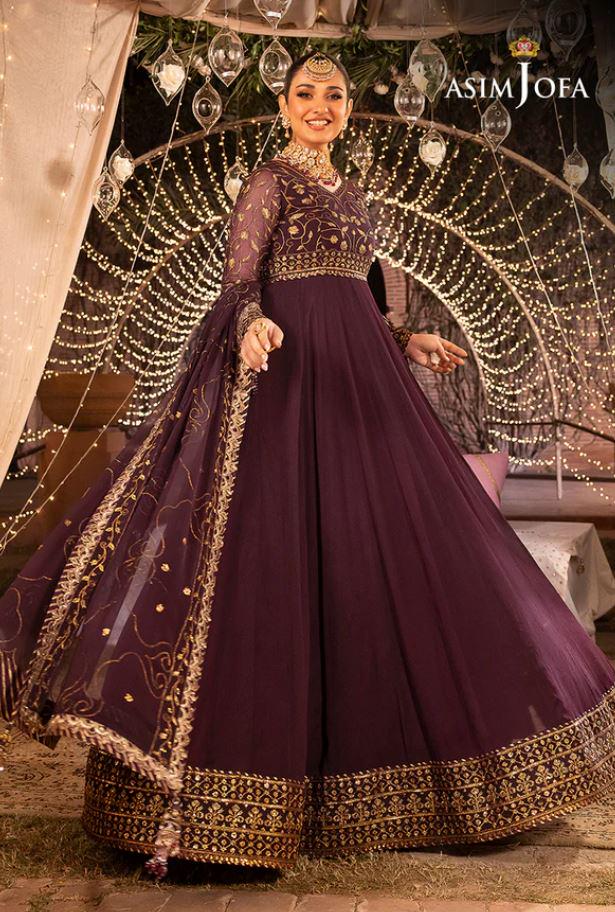 Eid Dress For Womens – Wedding Festival Salwar Kameez Suits Luxury Embroidered Chiffon Pakistani Eid Partywear Suit In Medium Size