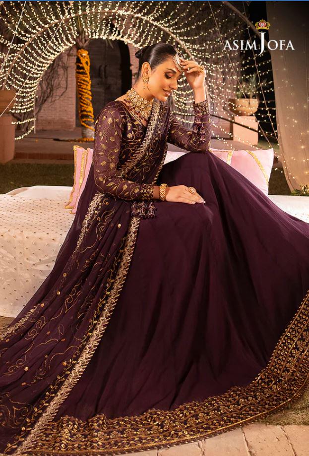 Eid Dress For Womens – Wedding Festival Salwar Kameez Suits Luxury Embroidered Chiffon Pakistani Eid Partywear Suit In Medium Size
