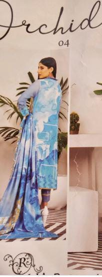 Eid Unstitched Clothes Pakistani Branded Designer Dress Partywear Eid Suit Unstitched 3pc Suit Salwar Kamij Dress for Eid Partywear Dress