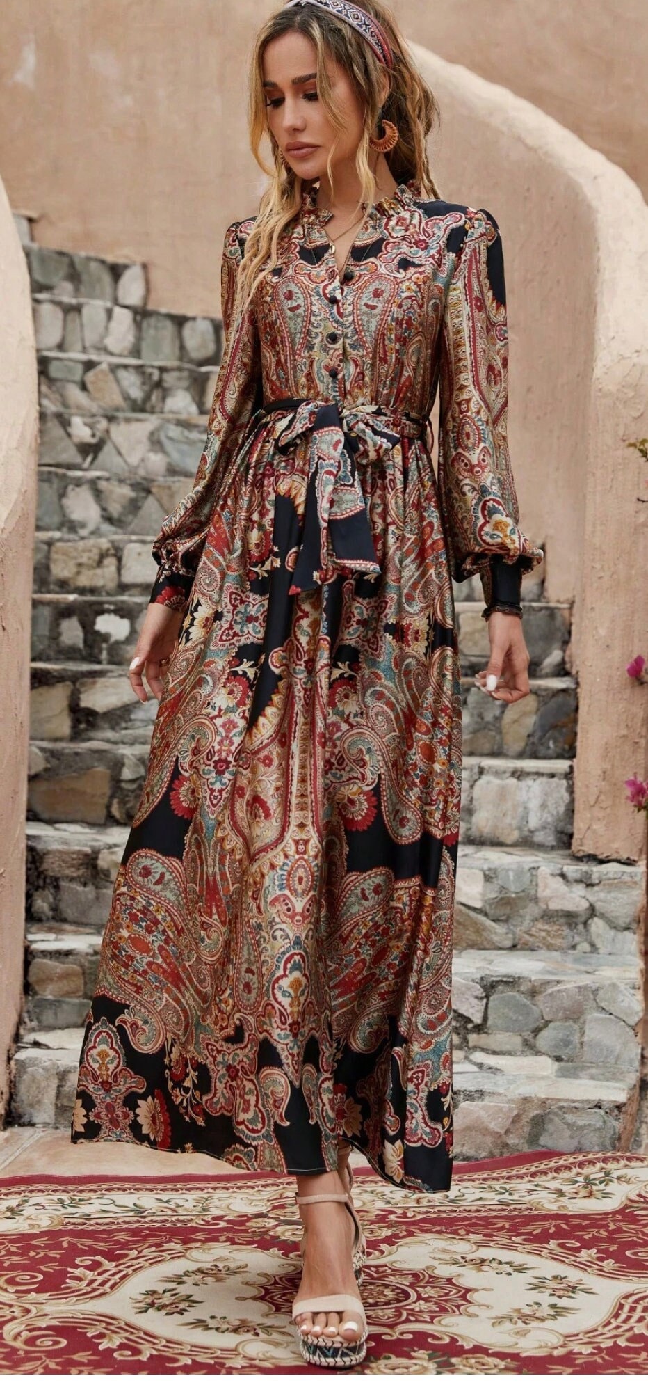 New Chiffon Model Paisley Floral Print Maxi Partywear Floral Maxi Designer Maxi Floral Long Maxi Readymade Maxi for Girls