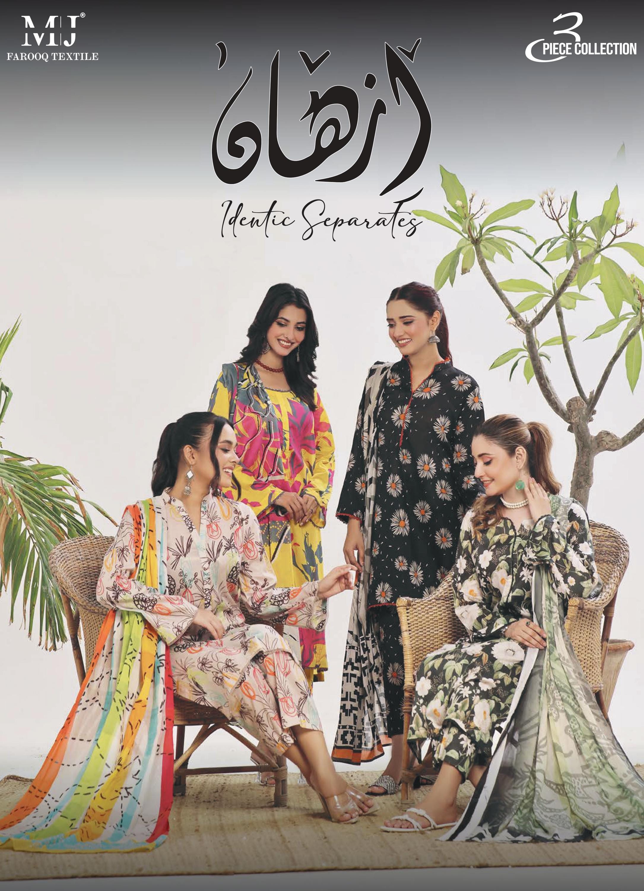 Eid Dress For Womens - Pakistani Embroidered Lawn Ramadan Partywear Festival Suits In Medium Size