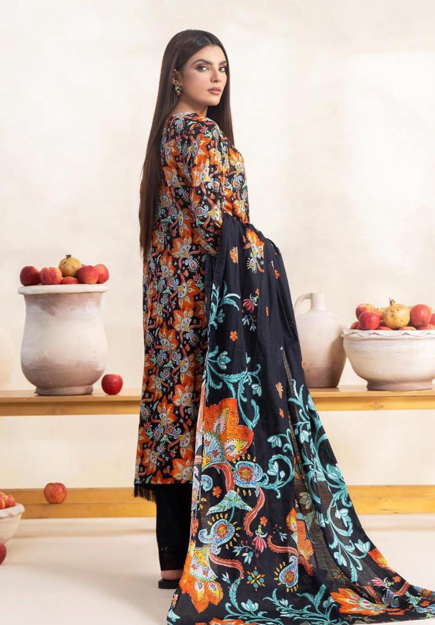 Eid Dress For Womens - Pakistani Embroidered Lawn Ramadan Partywear Festival Suits Salwar Kameez Suit In Medium Size