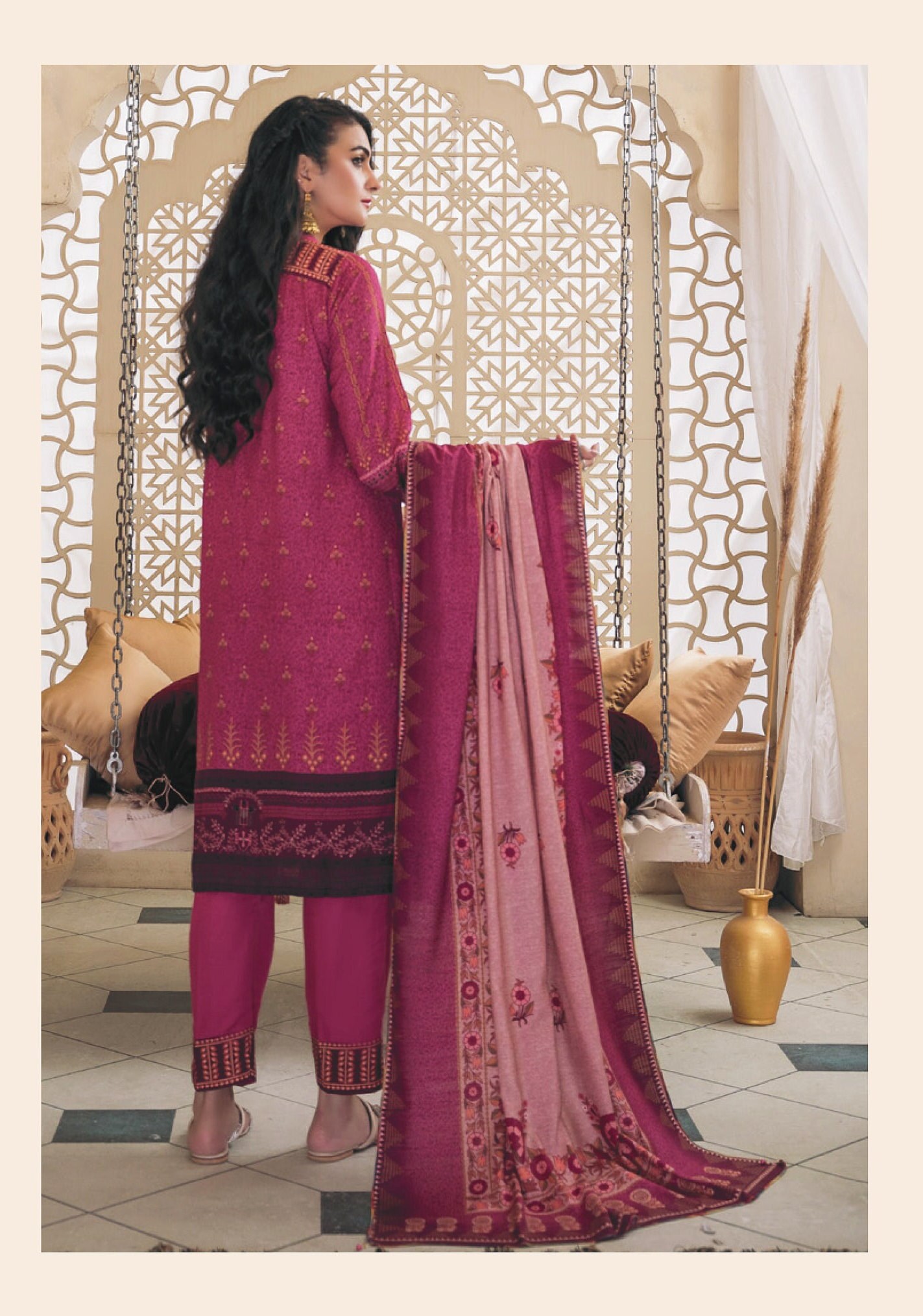 Eid Unstitched Partywear Eid Suit Pakistani Branded Designer Dress Salwar Kameez Suit Winterwear Linen Suit Unstitched Clothes for Women