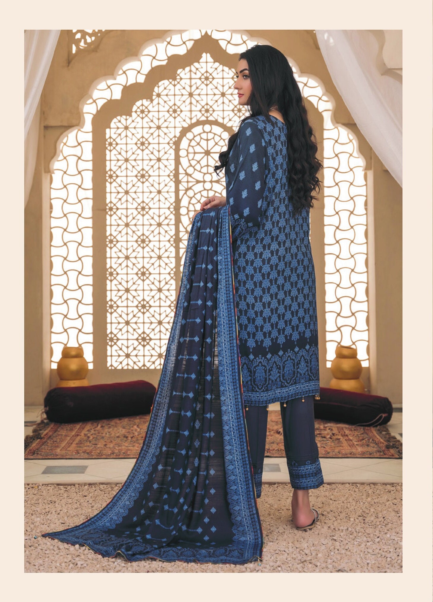 Eid Unstitched Partywear Eid Suit Pakistani Branded Designer Dress Salwar Kameez Suit Winterwear Linen Suit Unstitched Clothes for Women