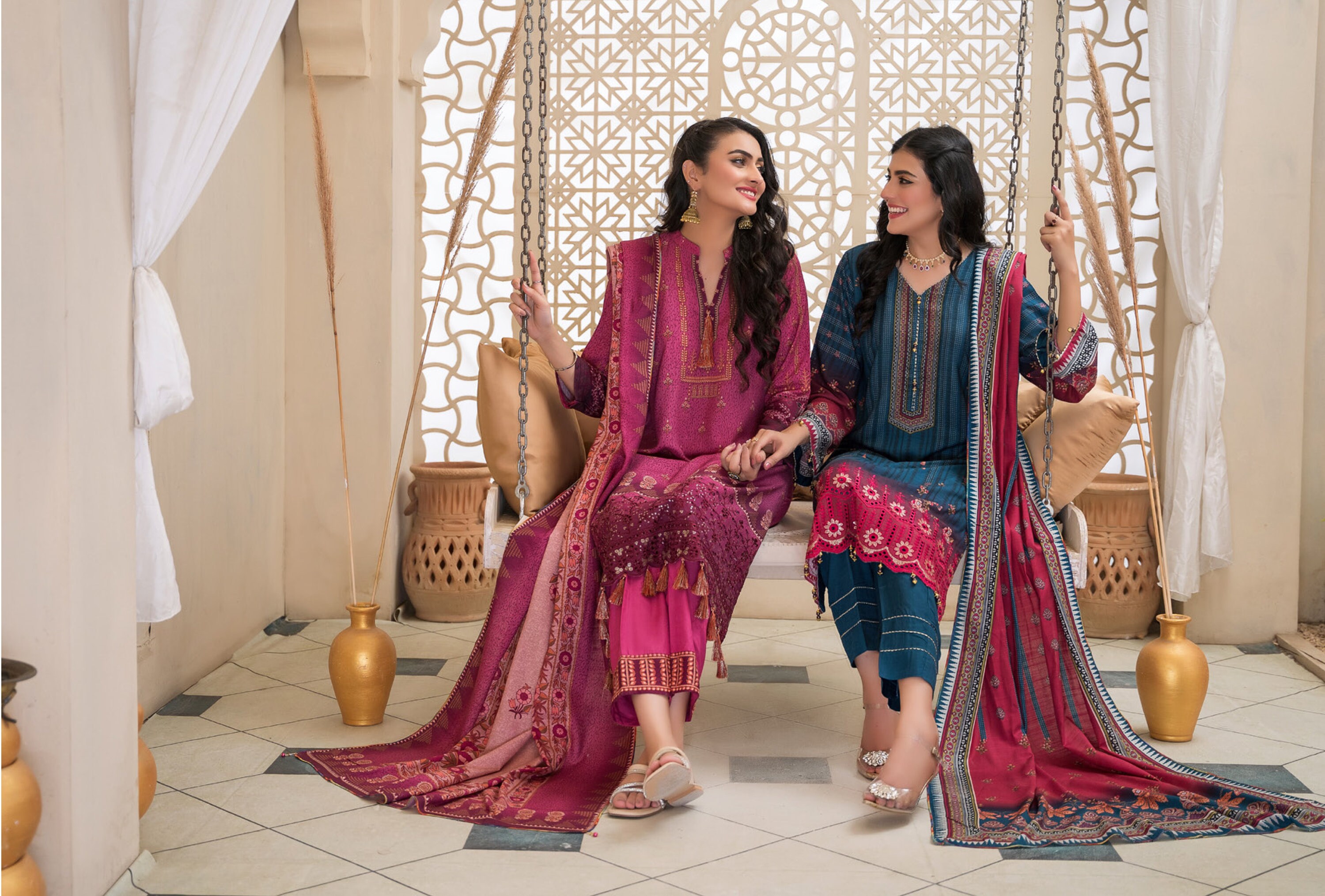 Eid Unstitched Partywear Eid Suit Pakistani Branded Designer Dress Salwar Kameez Suit Winterwear Linen Suit Unstitched Clothes for Women