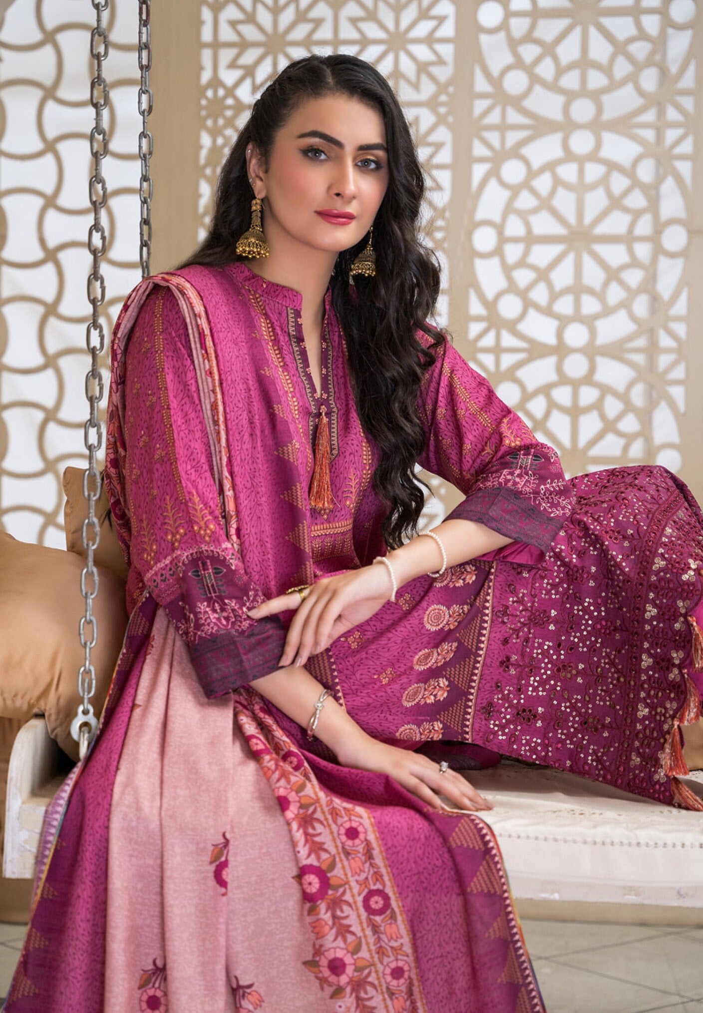 Eid Unstitched Partywear Eid Suit Pakistani Branded Designer Dress Salwar Kameez Suit Winterwear Linen Suit Unstitched Clothes for Women
