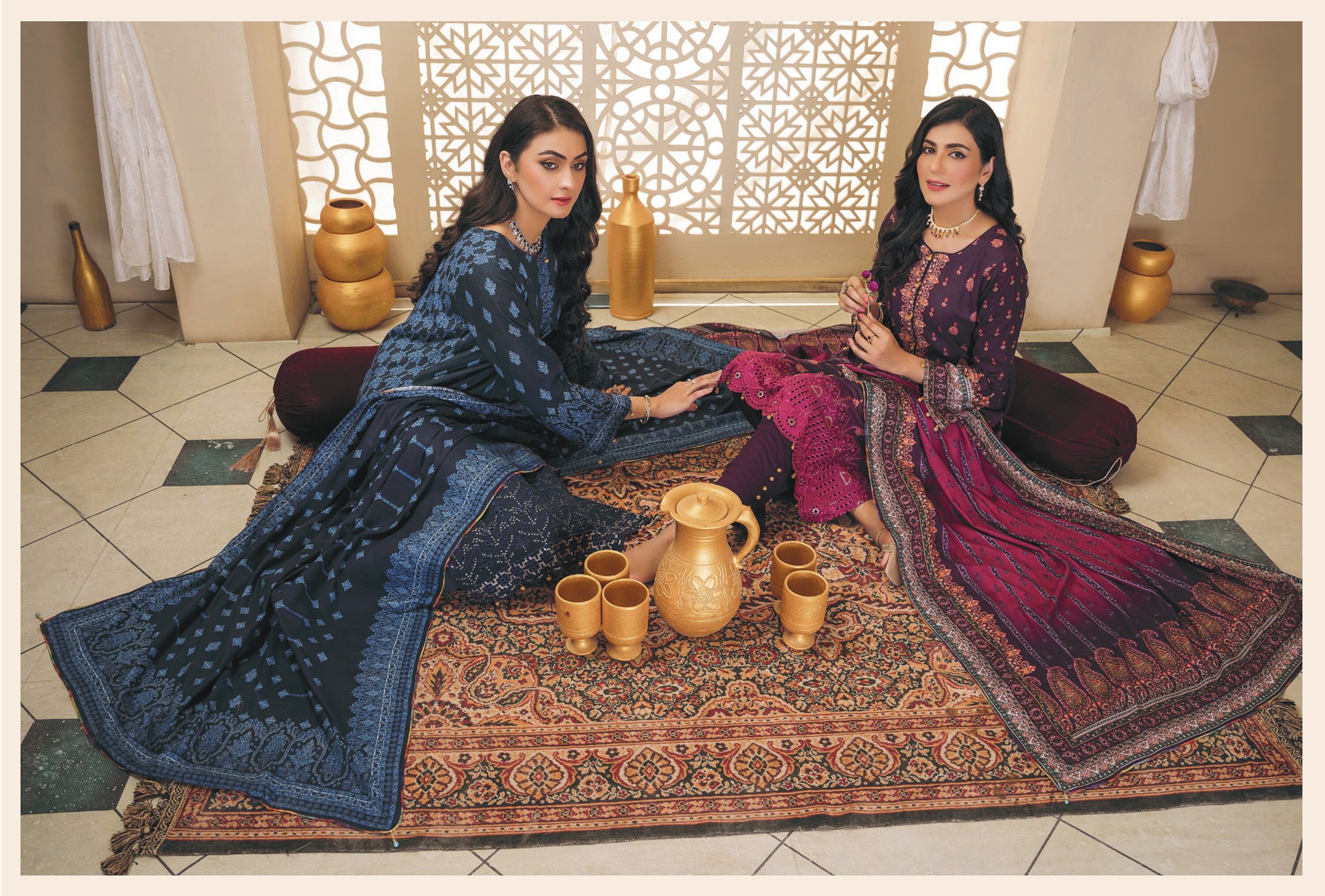 Eid Unstitched Partywear Eid Suit Pakistani Branded Designer Dress Salwar Kameez Suit Winterwear Linen Suit Unstitched Clothes for Women