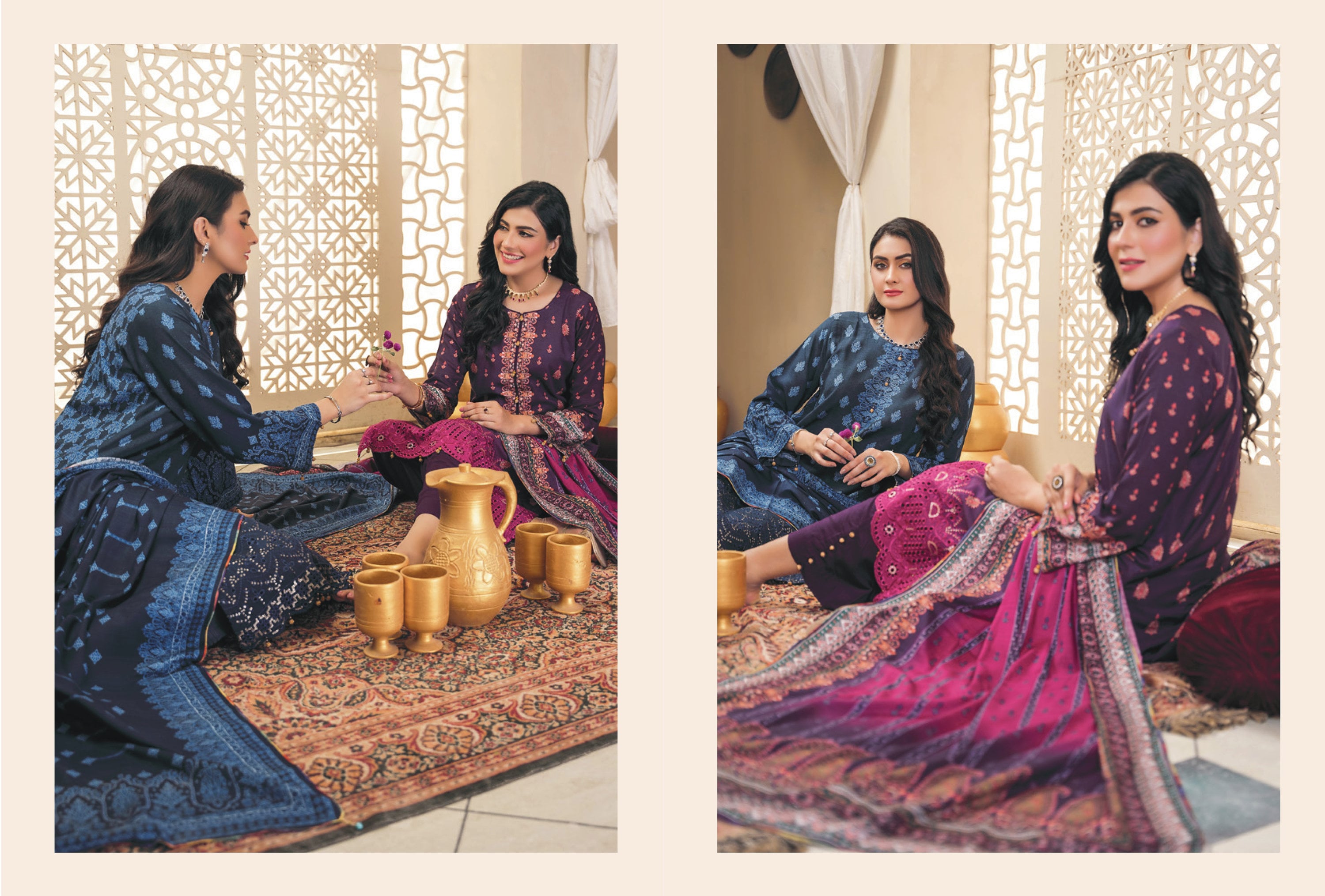 Eid Unstitched Partywear Eid Suit Pakistani Branded Designer Dress Salwar Kameez Suit Winterwear Linen Suit Unstitched Clothes for Women