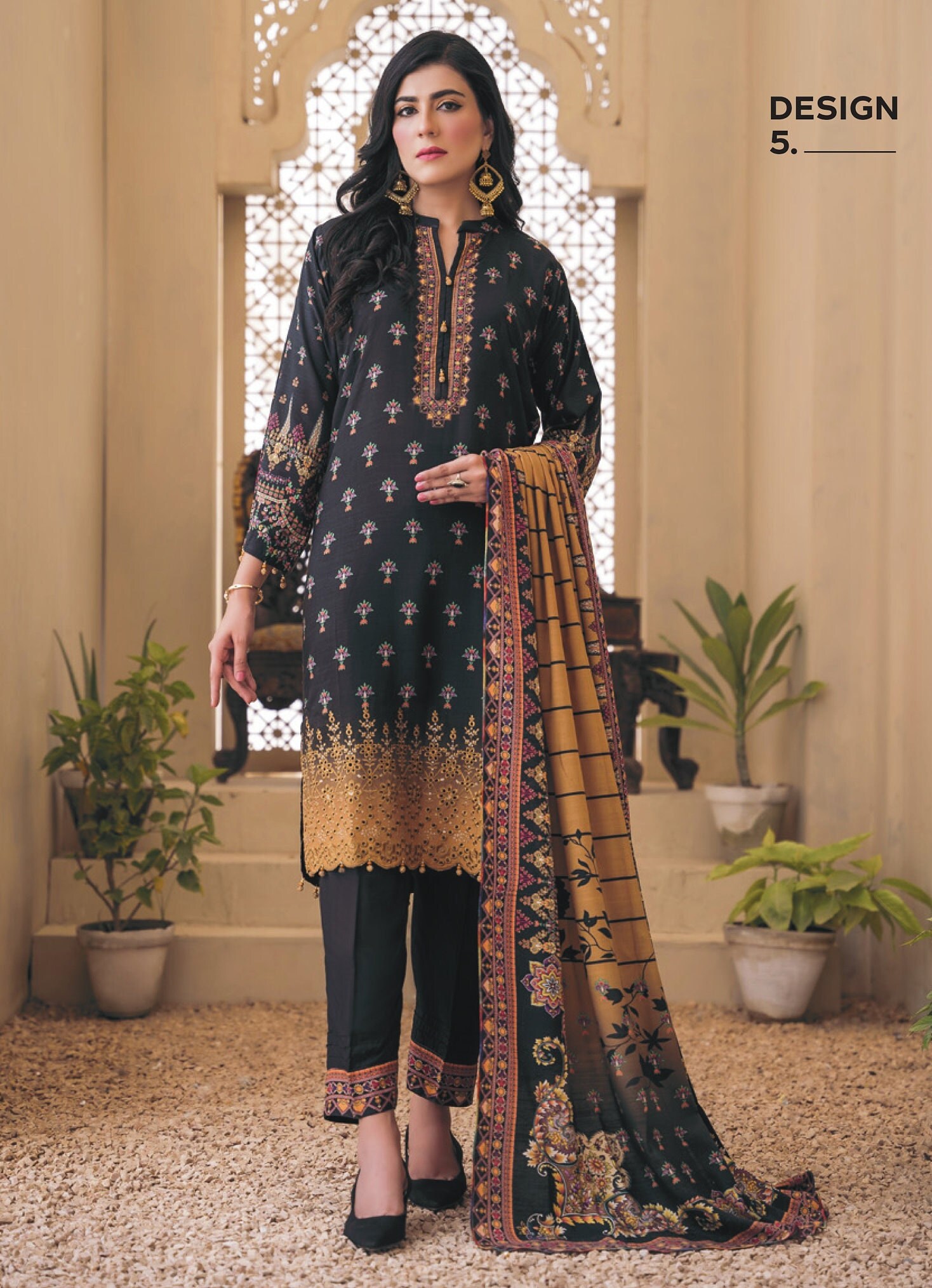 Eid Unstitched Partywear Eid Suit Pakistani Branded Designer Dress Salwar Kameez Suit Winterwear Linen Suit Unstitched Clothes for Women