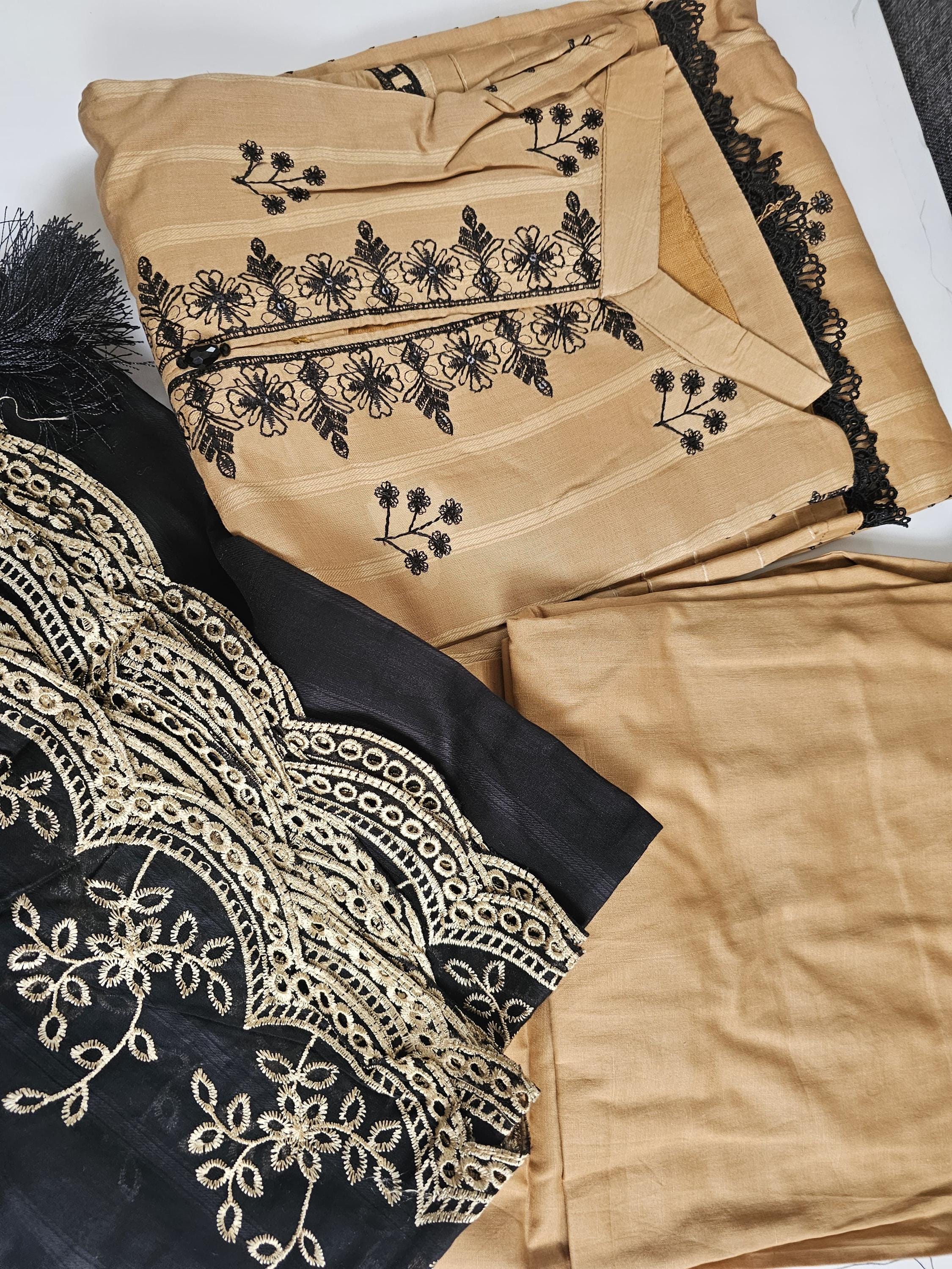 Eid Dress For Womens - Pakistani Embroidered Lawn Ramadan Partywear Festival Suits, Salwar Kameez Suit In  Large Size