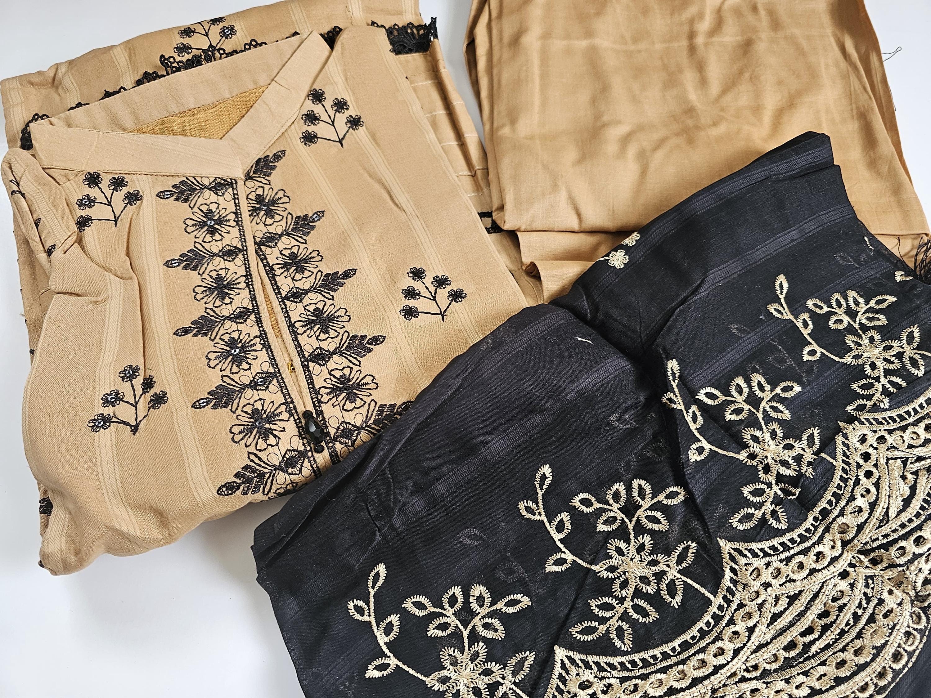 Eid Dress For Womens - Pakistani Embroidered Lawn Ramadan Partywear Festival Suits, Salwar Kameez Suit In  Large Size