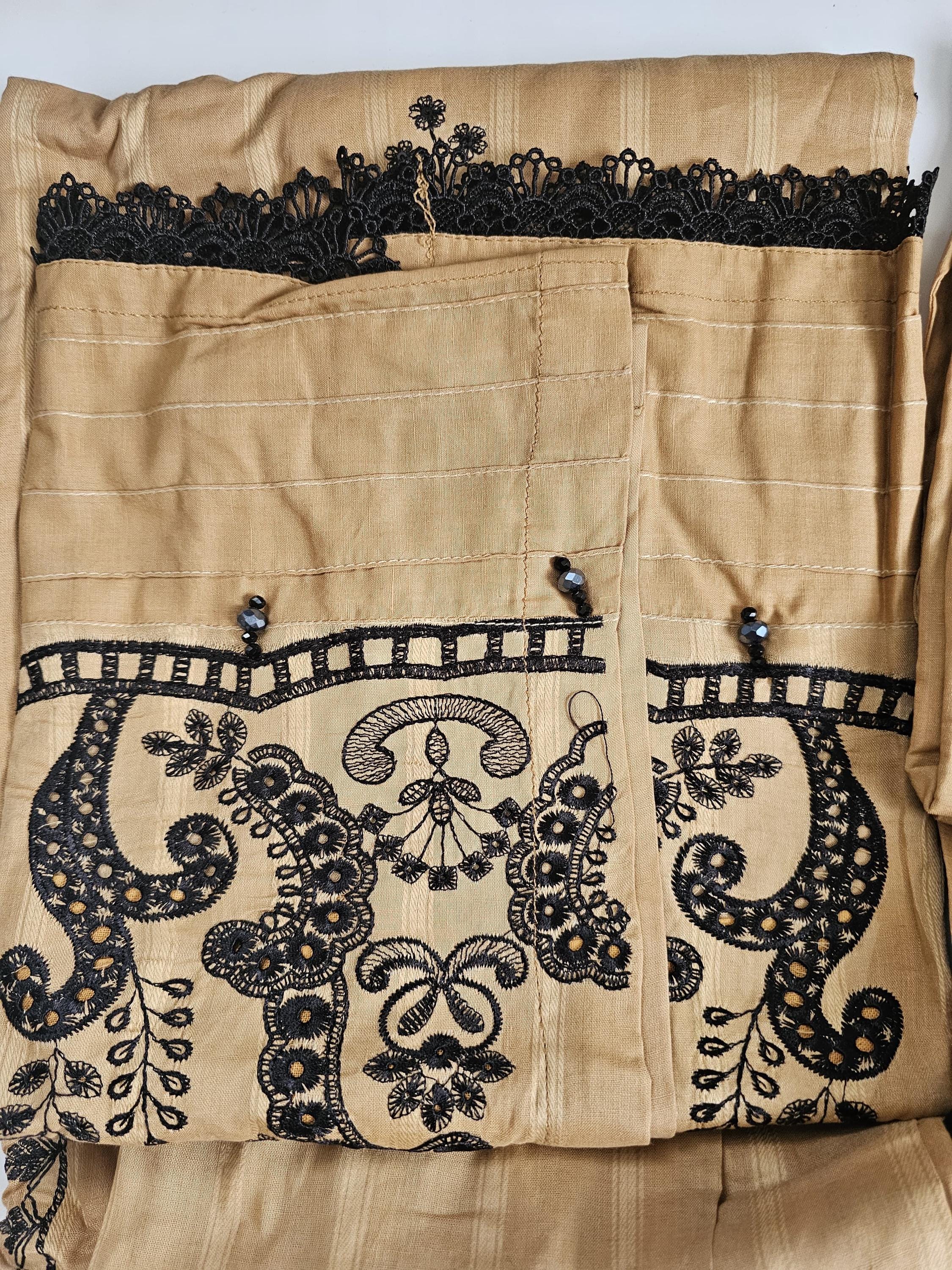 Eid Dress For Womens - Pakistani Embroidered Lawn Ramadan Partywear Festival Suits, Salwar Kameez Suit In  Large Size
