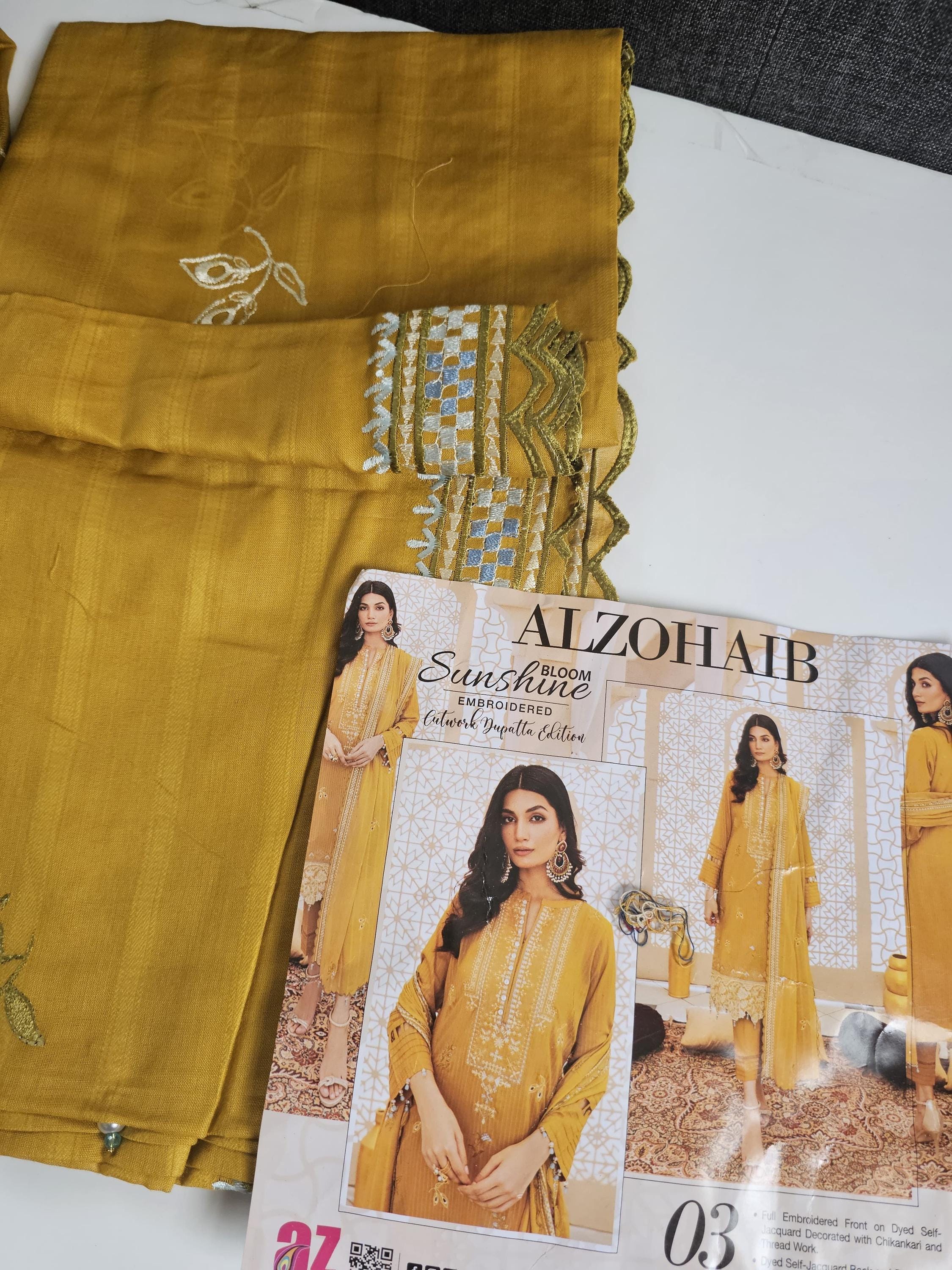 Eid Dress For Womens - Pakistani Embroidered Lawn Ramadan Partywear Festival Suits, Salwar Kameez Suit In  Large Size