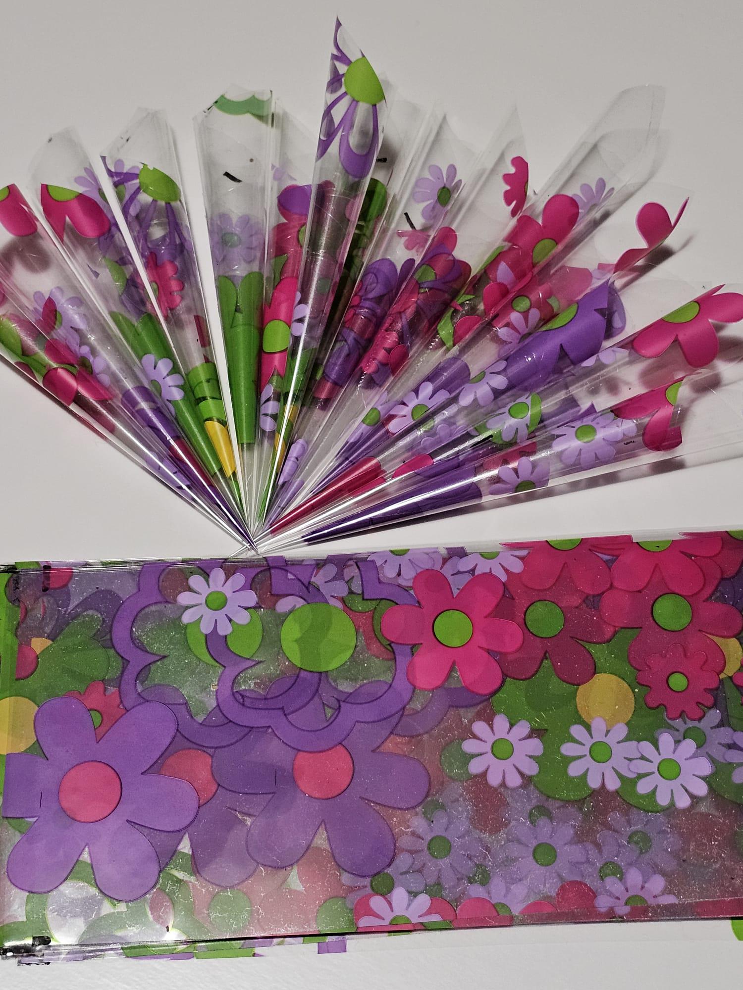 Henna Cones Paste for Newbie Henna Artist Practicing – Precut Rerolled Cone - Cellophane Sheets - Cello Rerolled Sheet -