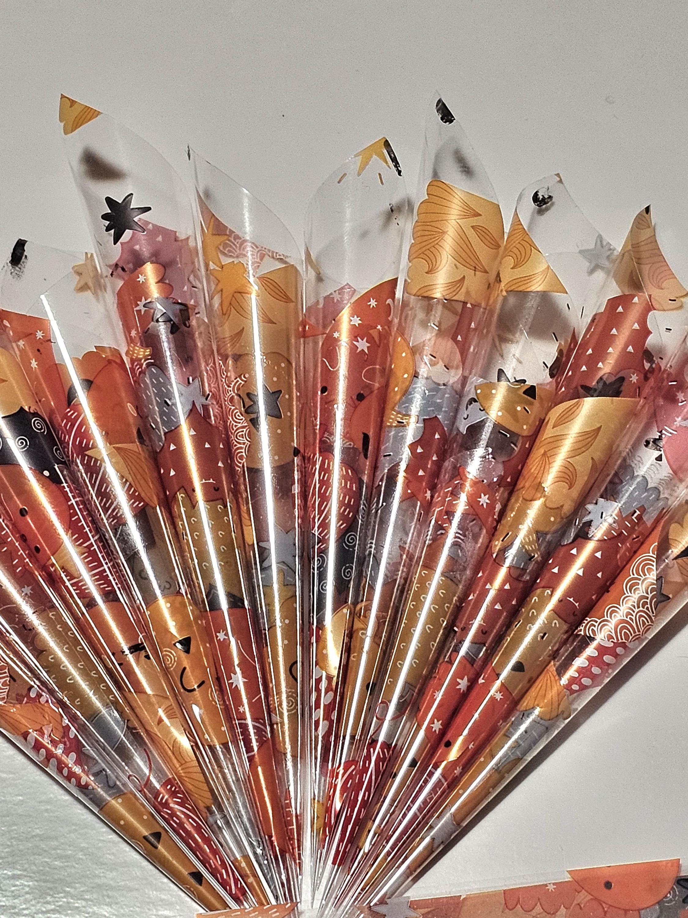 Henna Cones Paste for Newbie Henna Artist Practicing – Precut Rerolled Cone - Cellophane Sheets - Cello Rerolled Sheet -
