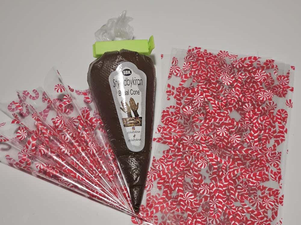 Henna Cones Paste for Newbie Henna Artist Practicing – Precut Rerolled Cone - Cellophane Sheets - Cello Rerolled Sheet -