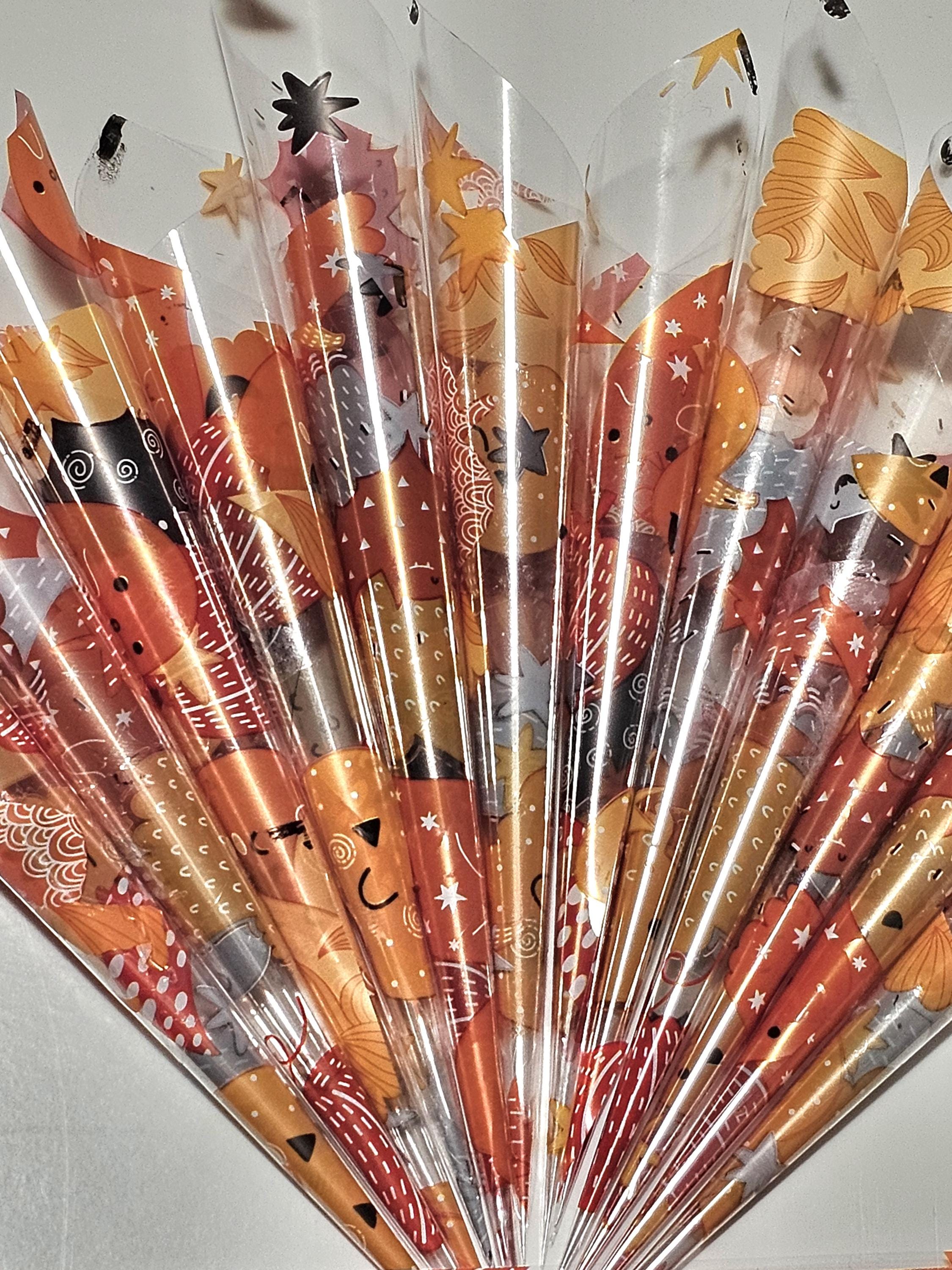 Henna Cones Paste for Newbie Henna Artist Practicing – Precut Rerolled Cone - Cellophane Sheets - Cello Rerolled Sheet -