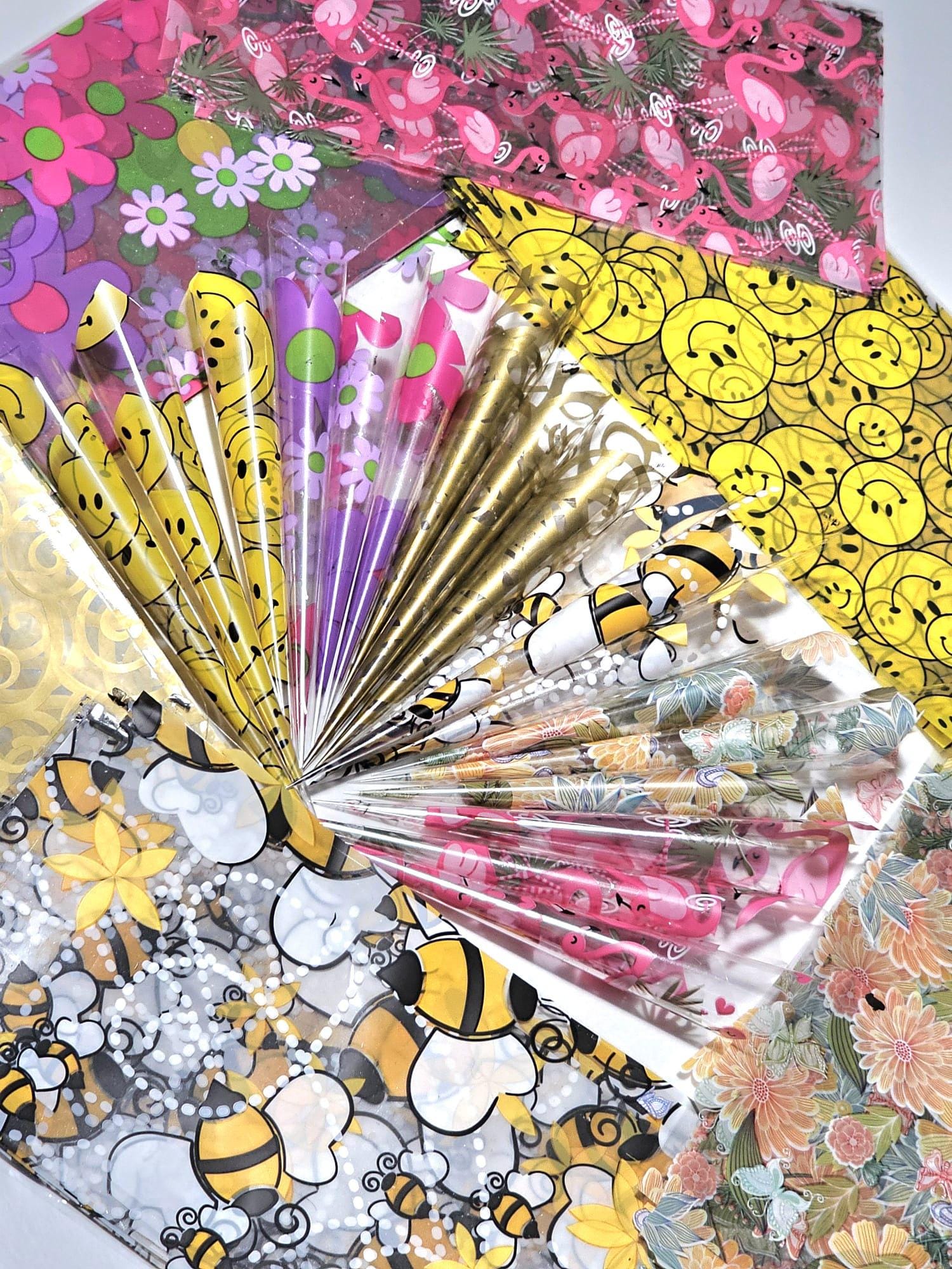 Henna Cones Paste for Newbie Henna Artist Practicing – Precut Rerolled Cone - Cellophane Sheets - Cello Rerolled Sheet -