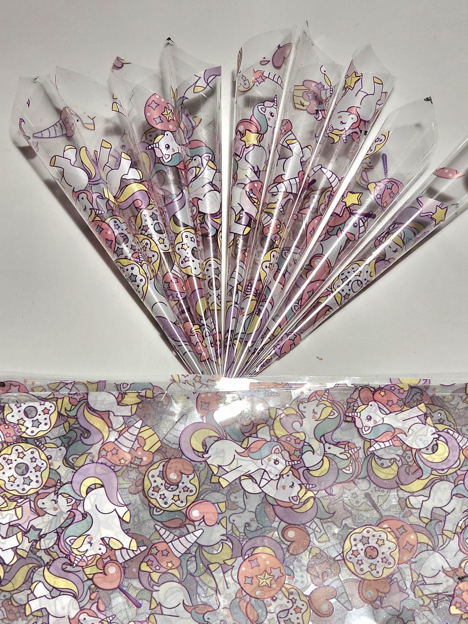 Henna Cones Paste for Newbie Henna Artist Practicing – Precut Rerolled Cone - Cellophane Sheets - Cello Rerolled Sheet -