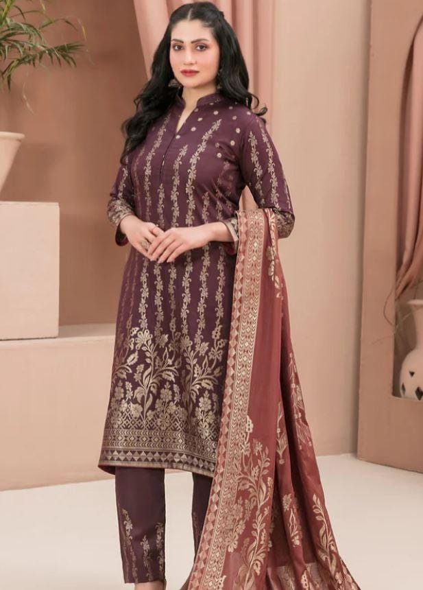 Eid Dress For Womens - Pakistani Broshia Banarsi Lawn Ramadan Partywear Festival Suits Jacquard Suit In Medium Size
