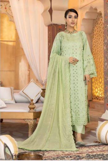 Eid Unstitched Chikankari Eid Partywear Dress, Pakistani Branded, Salwar Kameez Suit, for Wedding Partywear, Eid Ramadan Special, Days