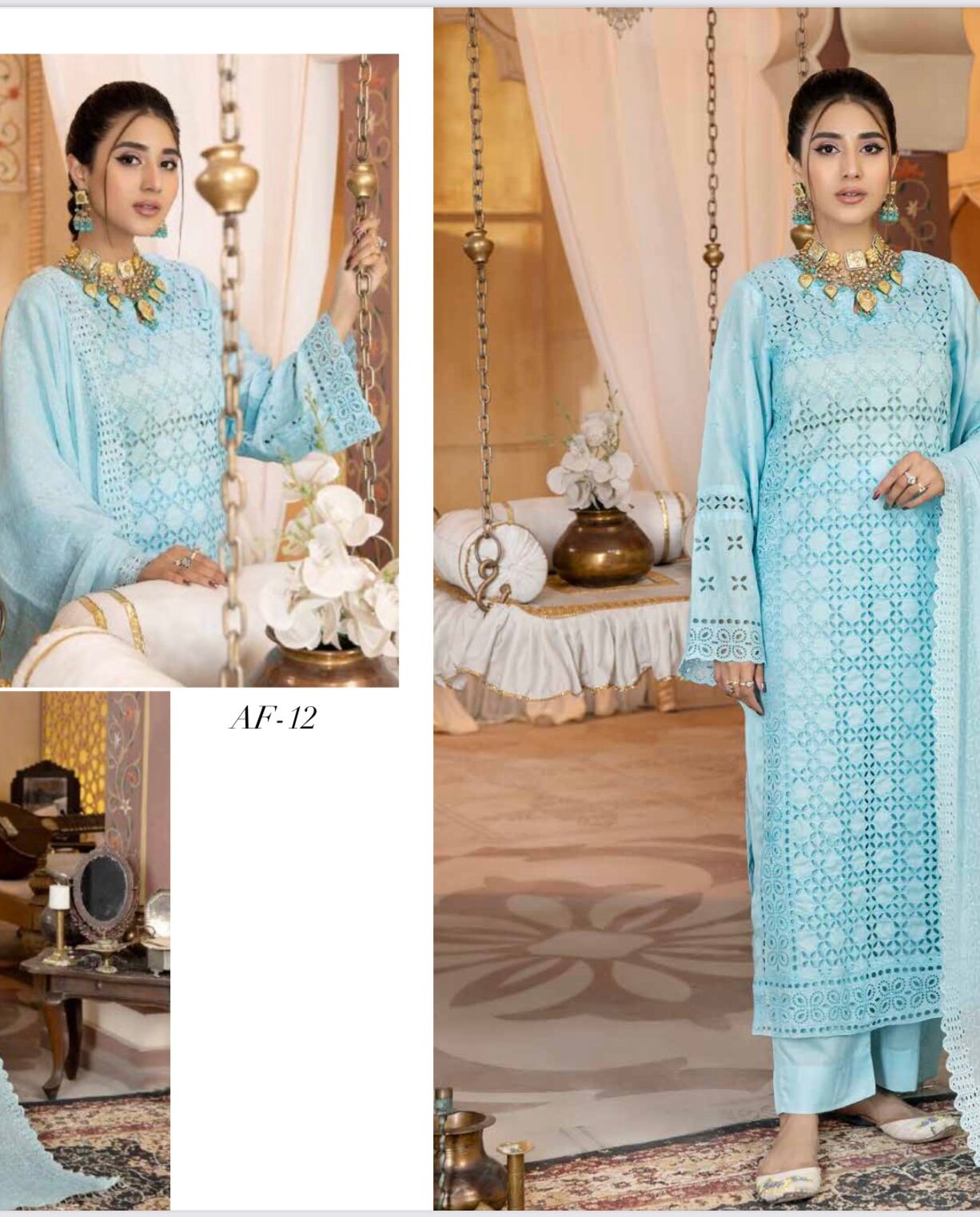 Eid Unstitched Chikankari Eid Partywear Dress, Pakistani Branded, Salwar Kameez Suit, for Wedding Partywear, Eid Ramadan Special, Days