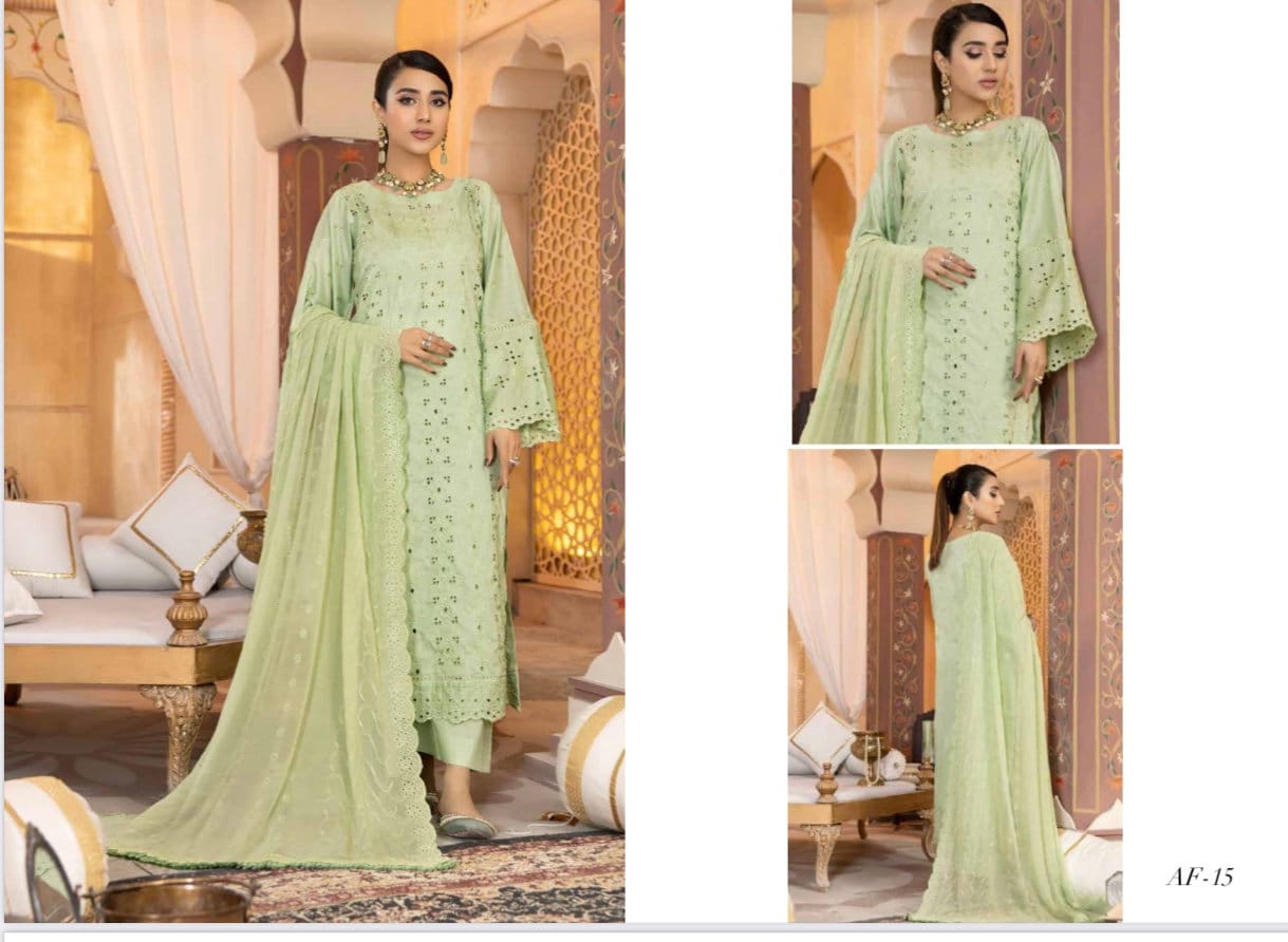 Eid Unstitched Chikankari Eid Partywear Dress, Pakistani Branded, Salwar Kameez Suit, for Wedding Partywear, Eid Ramadan Special, Days