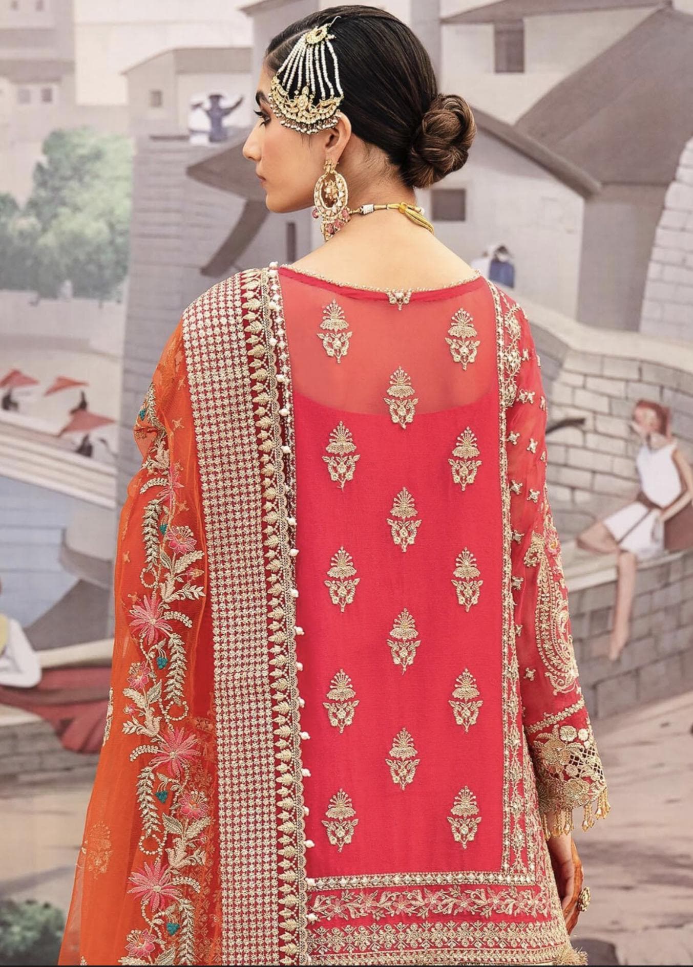 New Wedding Partywear Designer Dress, Readymade Wedding Eid Partywear Dress Pakistani Branded Wedding Collection By Kayseria