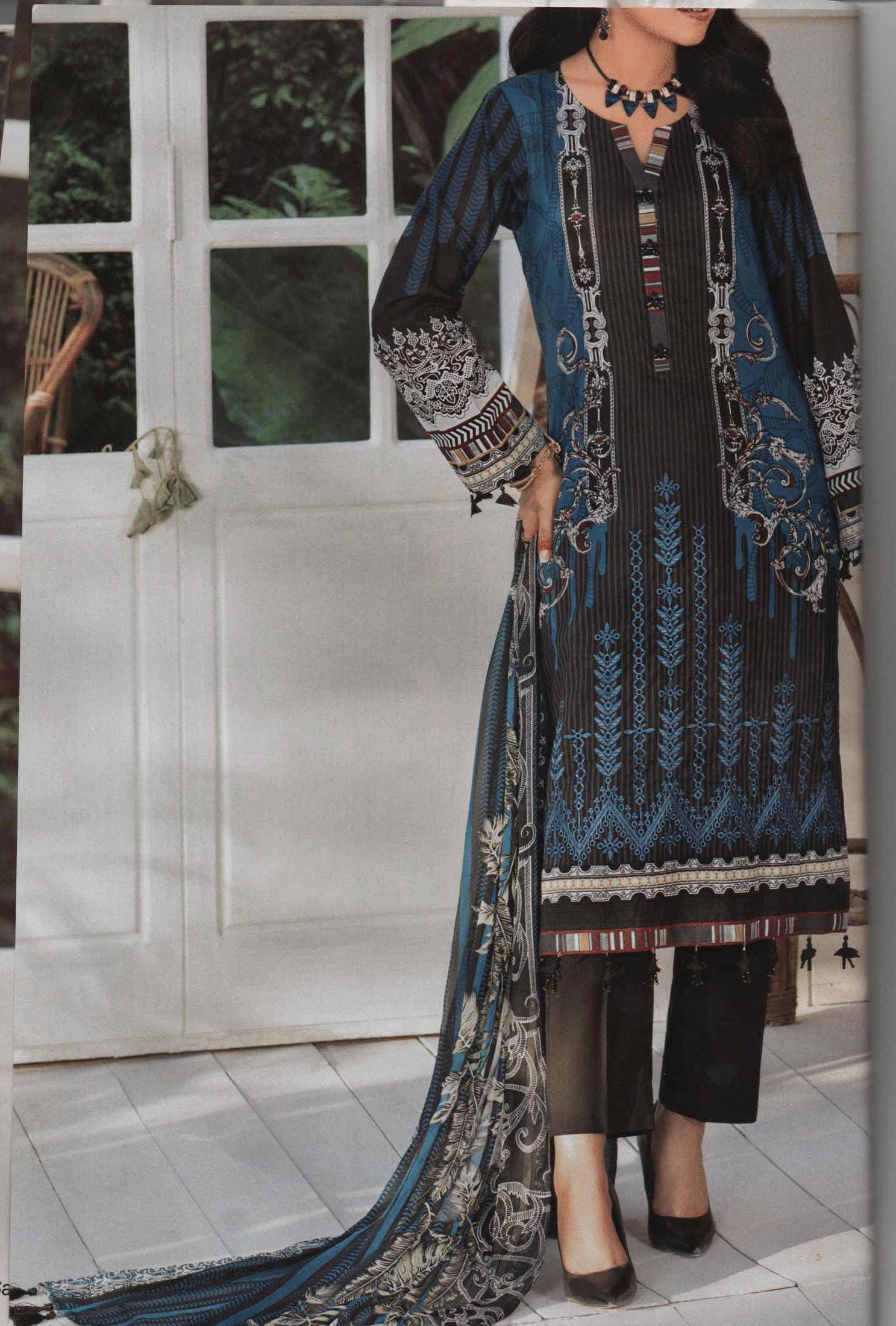 Eid Unstitched Eid Partywear Dress Pakistani Branded Designer Dress Embroidery Printed Salwar Kamij Dress Dailywear Lawn Suit Eid Collection