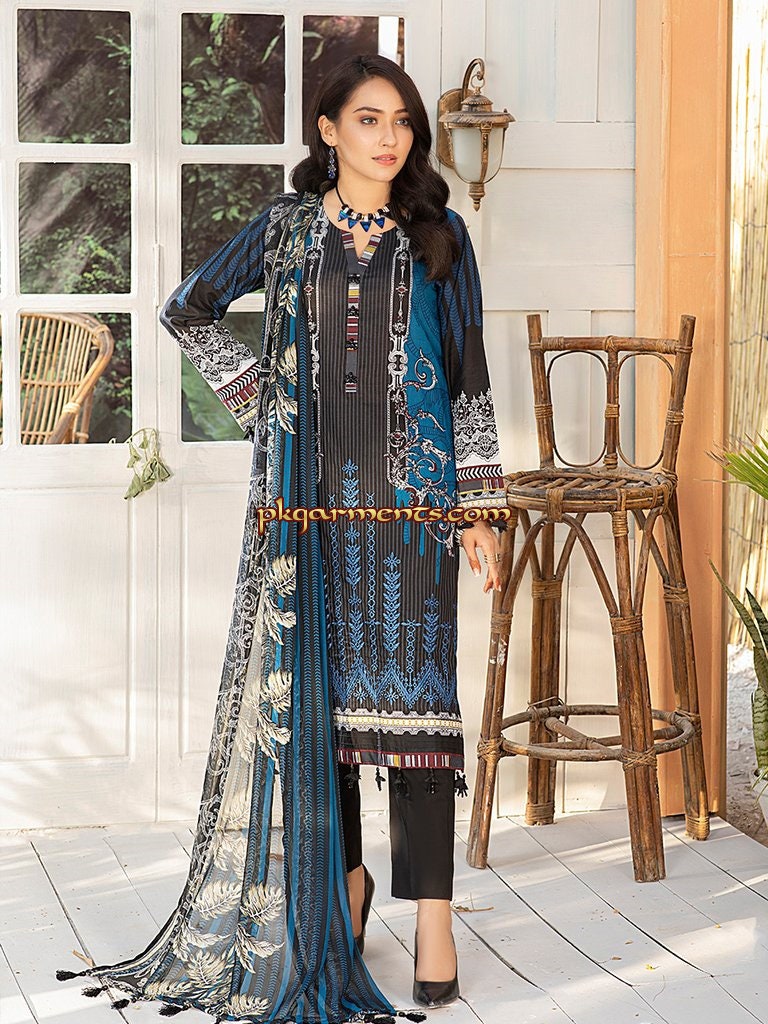 Eid Unstitched Eid Partywear Dress Pakistani Branded Designer Dress Embroidery Printed Salwar Kamij Dress Dailywear Lawn Suit Eid Collection