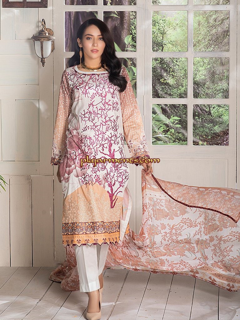 Eid Unstitched Eid Partywear Dress Pakistani Branded Designer Dress Embroidery Printed Salwar Kamij Dress Dailywear Lawn Suit Eid Collection