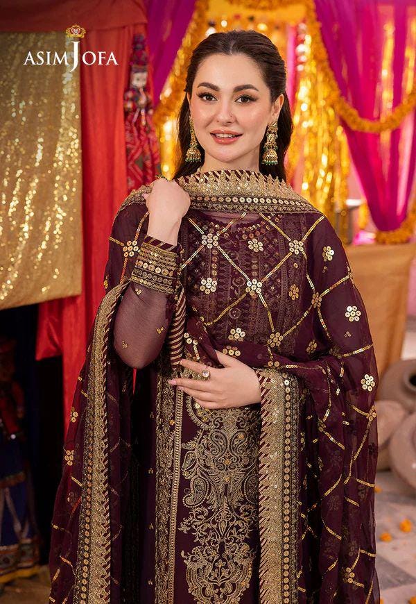 Eid Dress For Womens – Wedding Festival Salwar Kameez Suits Luxury Embroidered Chiffon Pakistani Eid Partywear Suit In SmallSize
